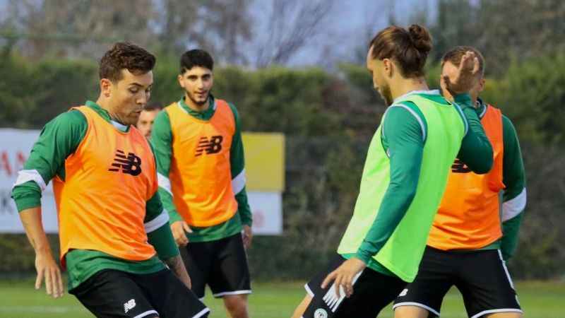 Konyaspor, Adana Demirspor maçı hazırlıklarına devam etti