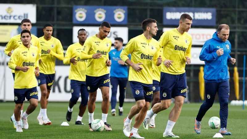 Fenerbahçe, Konferans Ligi için Ludogorets maçı hazırlıklarını sürdürdü