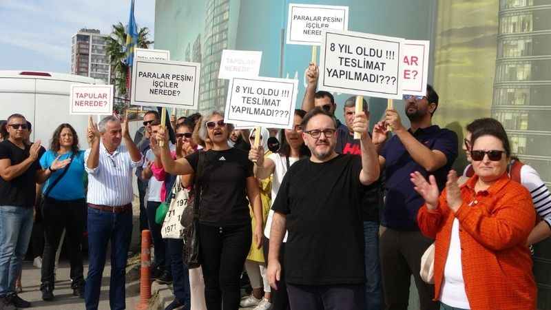 8 yıl önce ödeme yaptılar , hala evlerine kavuşamadılar 