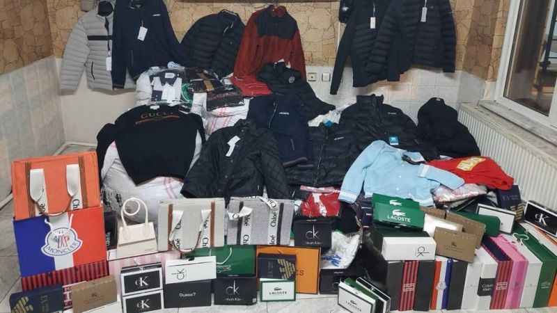 Manisa'da 1 milyon liralık taklit ürün ele geçirildi