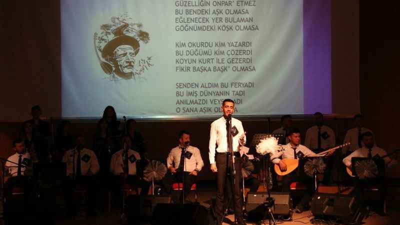 Aşık Veysel için Karabük Üniversitesi'nde anma konseri