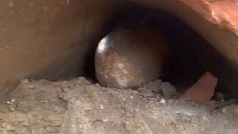 Yalova'da inşaat kazısında antik küp mezar keşfedildi