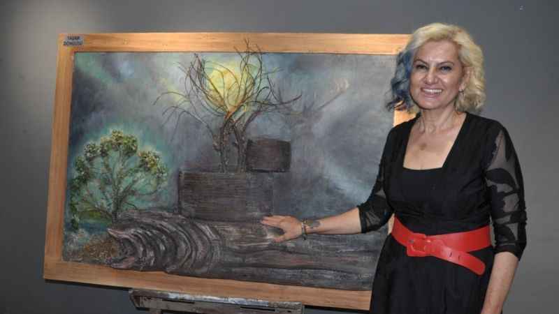 Atık malzemelerden sanat eserleri sergide