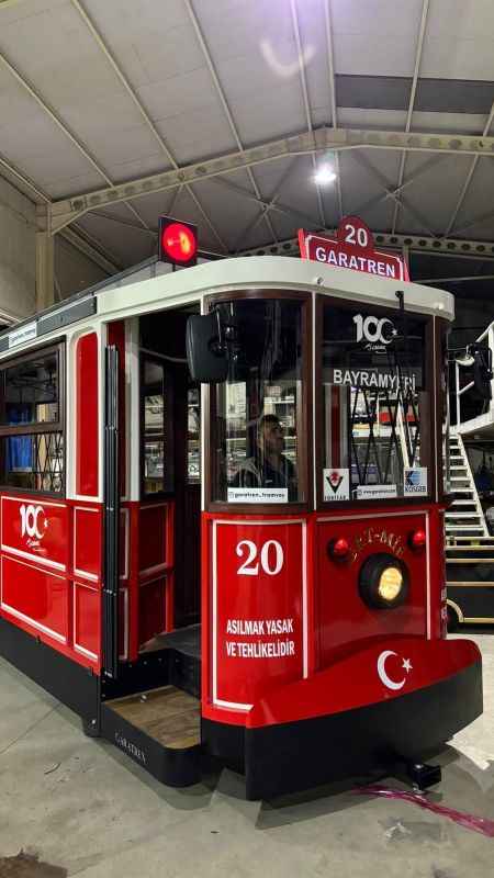 Nostaljik tramvay, Cumhuriyet'in 100. yılında yollarda
