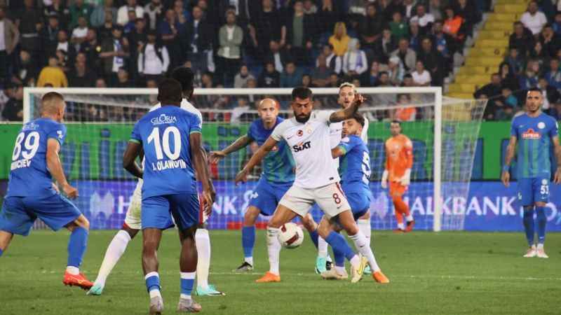 Çaykur Rizespor: 0 - Galatasaray: 1