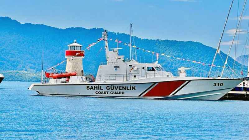 Sahil Güvenlik botları ziyarete açıldı