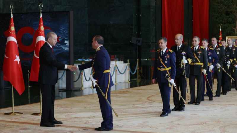 Cumhurbaşkanlığı Külliyesi'nde 29 Ekim resepsiyonu