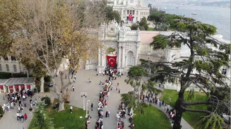 Dolmabahçe’de 100’üncü yıl coşkusu