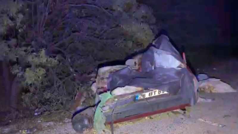 Eskişehir - Ankara yolundaki kazada Ali Budak ve Havva Budak hayatını kaybetti