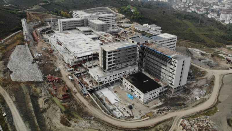 Ordu Şehir Hastanesi inşaatı yüzde 80 tamamlandı