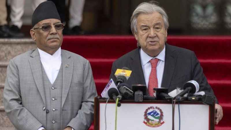 BM Genel Sekreteri Guterres: “Dünya insani felakete tanık oluyor”