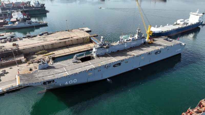 TCG Anadolu gemisi Sarayburnu’nda ziyarete açılıyor