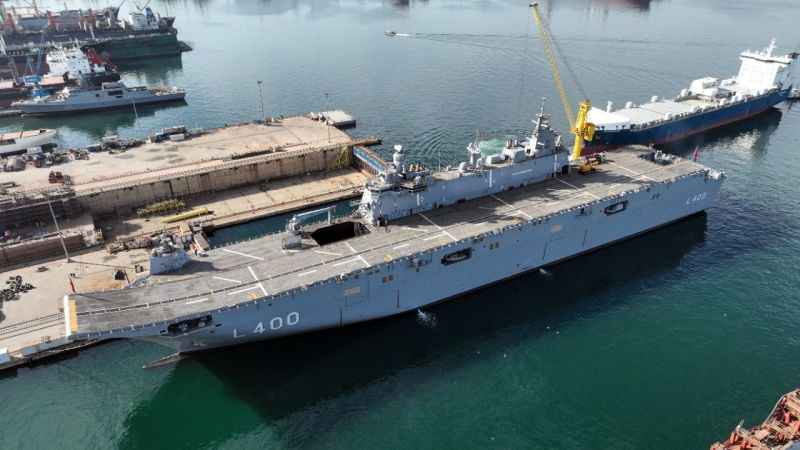 TCG Anadolu gemisi Sarayburnu’nda ziyarete açılıyor