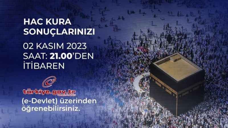 2024 Hac kurası 2 Kasım’da gerçekleşecek