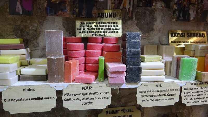 Mardin'in doğal sabunları turistlerin tercihi