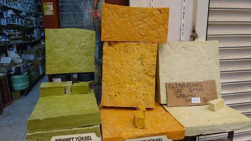 Mardin'in doğal sabunları turistlerin tercihi