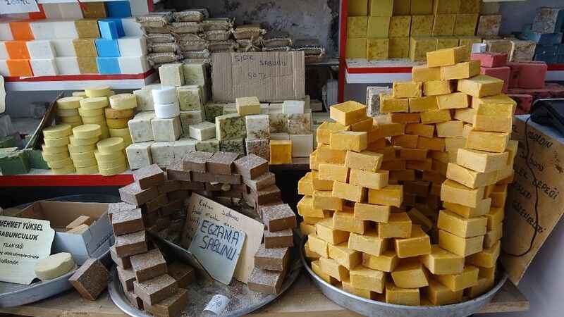 Mardin'in doğal sabunları turistlerin tercihi