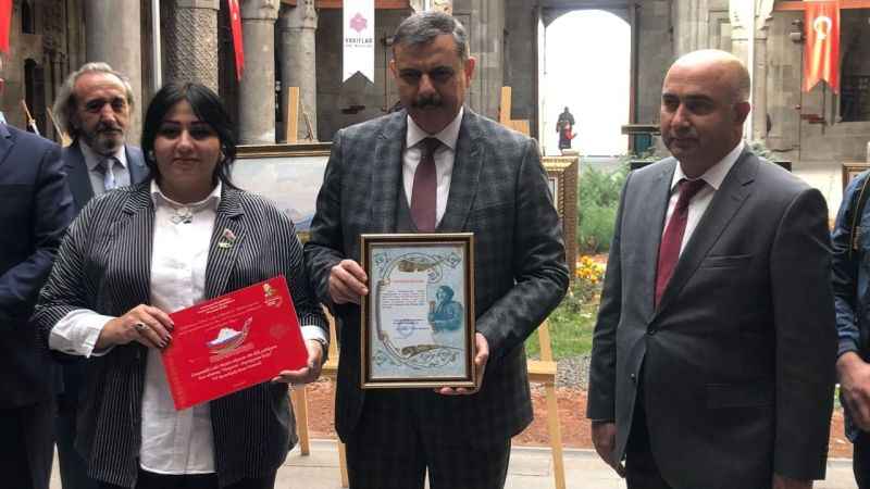Türkiye ve Azerbaycan Dostluğu, Erzurum'da Sergilendi