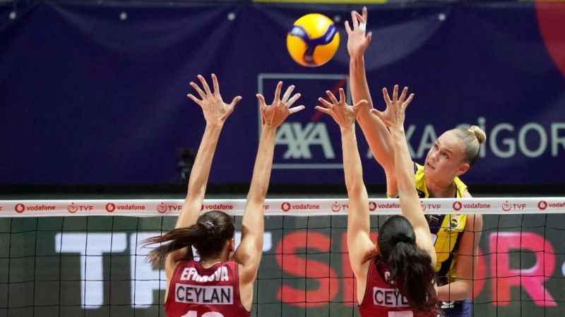 Vodafone Sultanlar Ligi: Fenerbahçe: 3 - Beşiktaş: 0