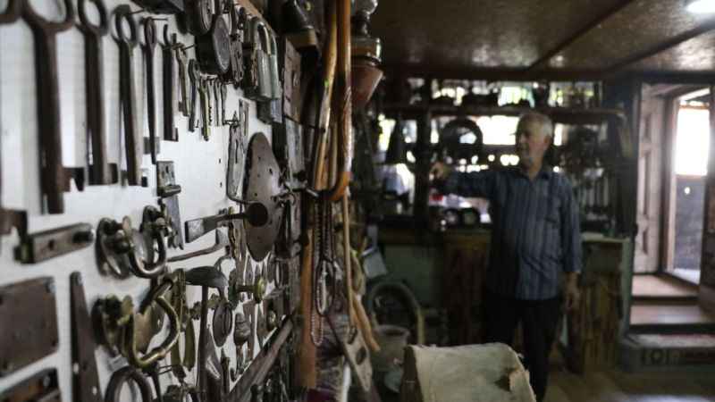 Sivas'ta geçmişe yolculuk için özel oda