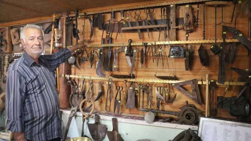 Sivas'ta geçmişe yolculuk için özel oda