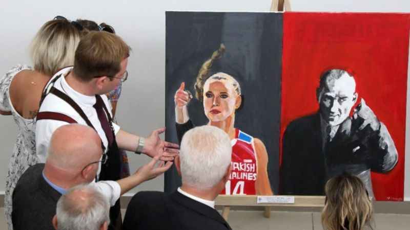 100’üncü yıla özel resim sergisi 100’üncü yıla özel resim sergisi