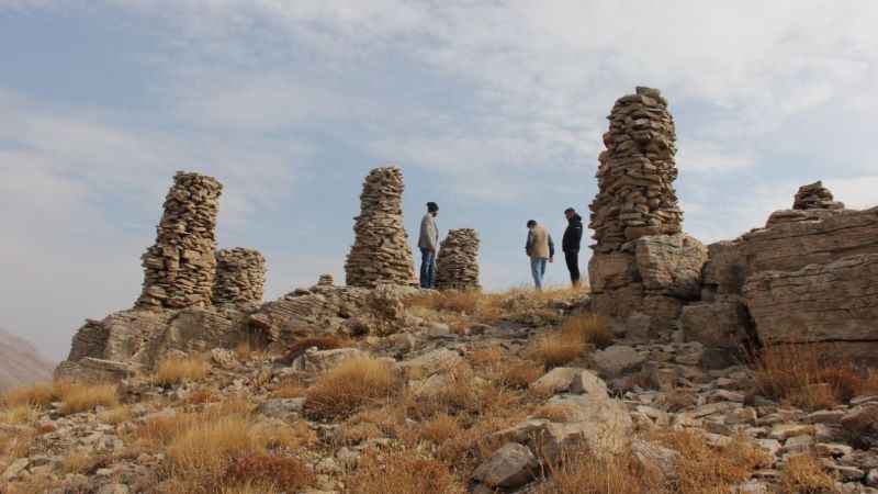 Pancar işçileri 2 bin metre yüksekte kült alanı keşfetti