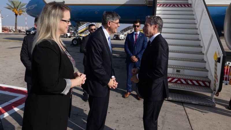 ABD Dışişleri Bakanı Blinken yeniden İsrail’de