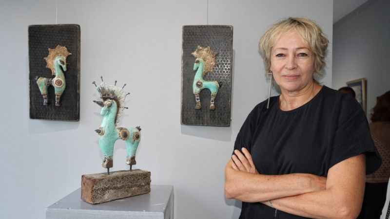 "Ekim geçidi" sergisi 13. kez sanatseverleri ağırlıyor