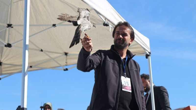 Rize’de en güzel atmaca yarışması