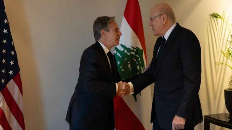 ABD Dışişleri Bakanı Blinken, Lübnan Başbakanı Mikati ile görüştü