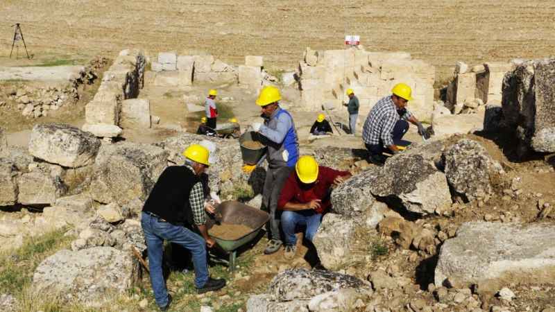 Roma’nın 3 bin yıllık askeri garnizonu Zerzevan’da yeni keşif