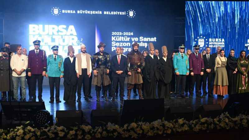 Bursa Büyükşehir kültür sanat sezonunu açtı
