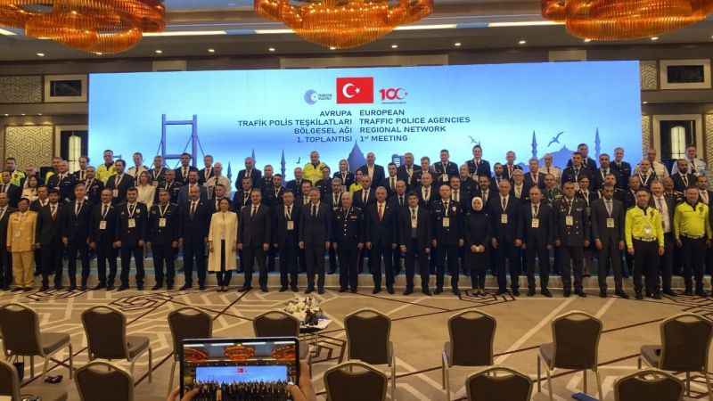 Avrupa Trafik Polis Teşkilatları Bölgesel Ağı Birinci Toplantısı İstanbul'da yapıldı