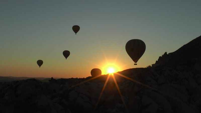 Kapadokya bölgesinde ziyaretçi rekoru