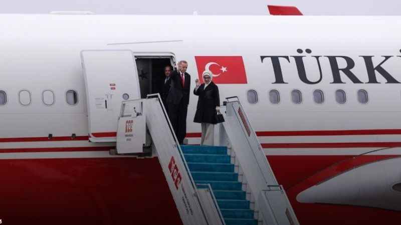 Cumhurbaşkanı Erdoğan, Özbekistan’dan ayrıldı