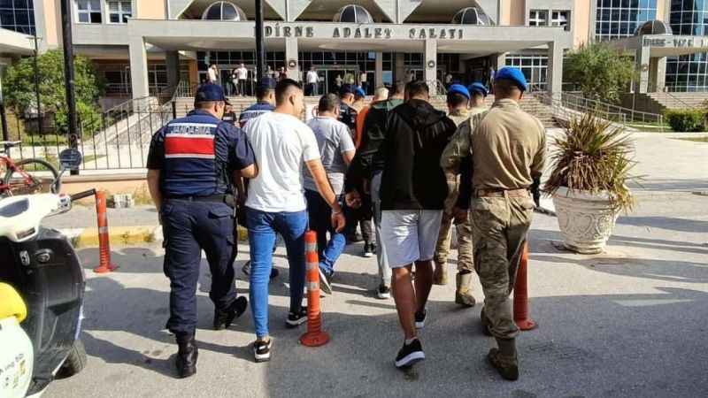 Edirne’de bir haftada 481 göçmen ve 11 organizatör yakalandı