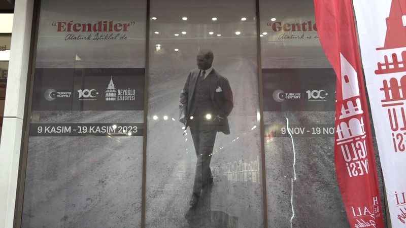 Atatürk fotoğrafları Beyoğlu “Efendiler” sergisinde