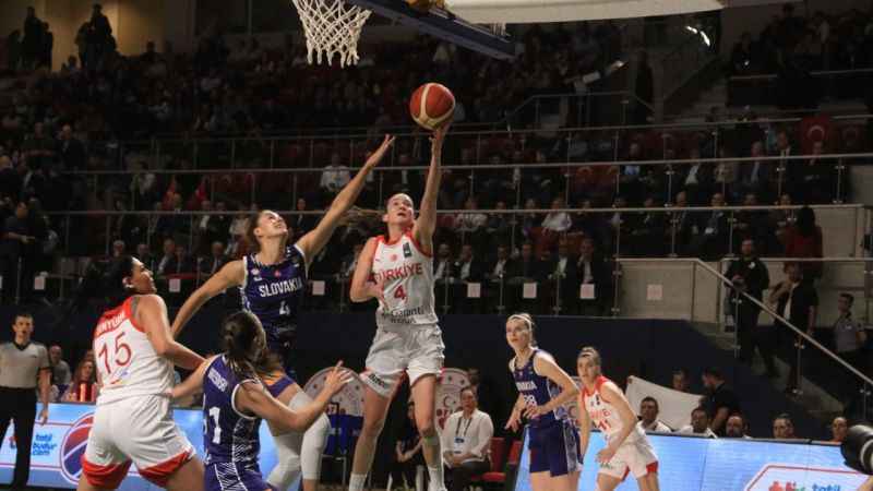 FIBA 2025 Kadınlar Avrupa Basketbol Şampiyonası: Türkiye: 75 - Slovakya: 40