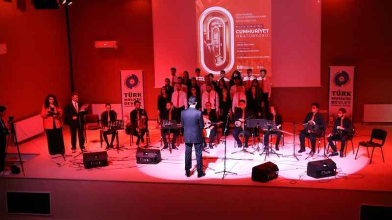 Niğde'de 100. yıla özel oratoryo sahnelendi