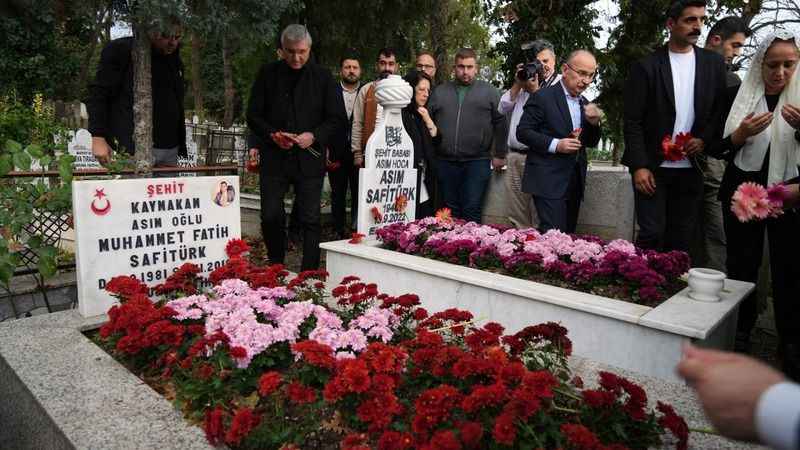 Şehit Kaymakam Safitürk, vefatının 7’nci yılında anıldı