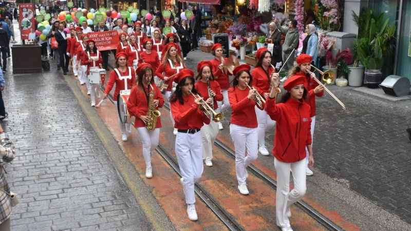 Diyabete dikkat çekmek için yürüdüler