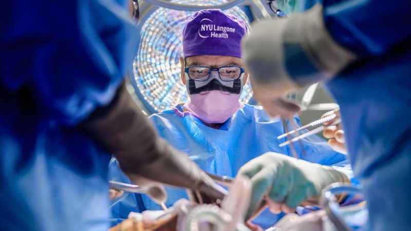 ABD’de 21 saatlik ameliyatla ilk tam göz nakli