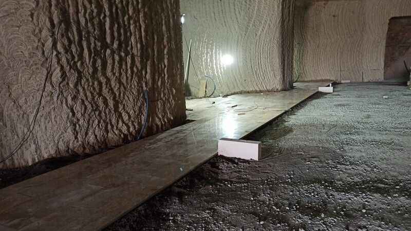 Kayadan oyma Kültepe Müzesi’nde çalışmalar devam ediyor