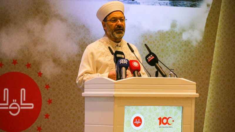 Ali Erbaş: “İşgalci İsrail, tam anlamıyla bir soykırım yapıyor”