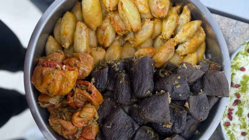 Rumenler zeytinyağlı yemeklere hayran kaldı