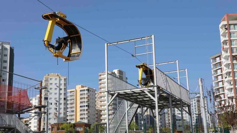 Sarıçam'lılara teleferik ve zıpzıp eğlencesi geliyor