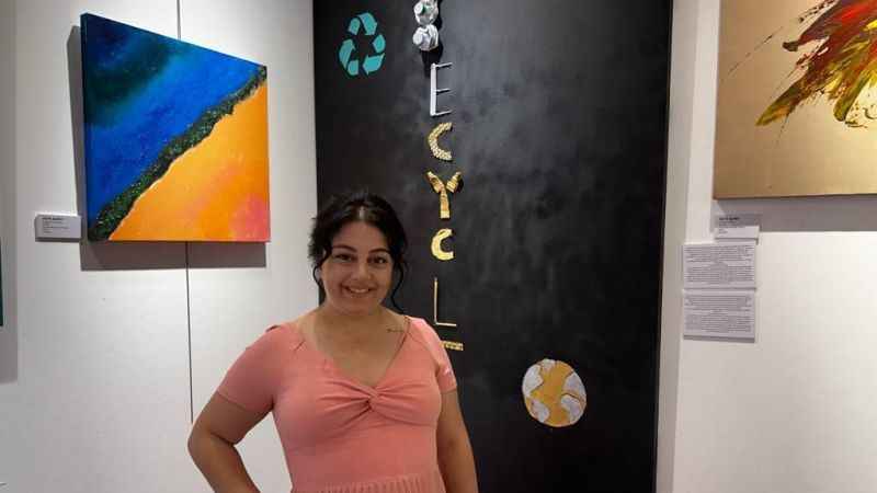 Genç ressamın eserleri dünya galerilerinde