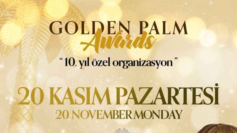 Golden Palm Awards'ta ödüller veriliyor