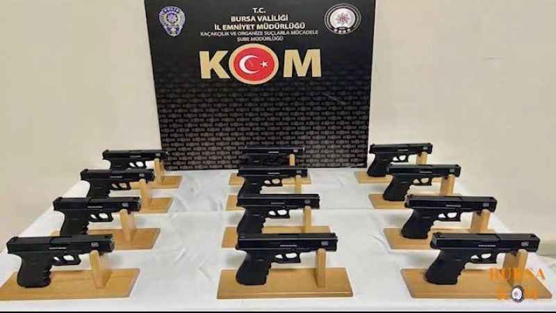 Oto tamircisinden cephane çıktı